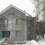 Дом. Монтаж гибкой черепицы